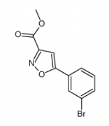 Methyl 5-(3-Bromophenyl)isoxazole-3-carboxylate