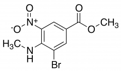 Methyl 3-bromo-4-(methylamino)-5-nitrobenzoate