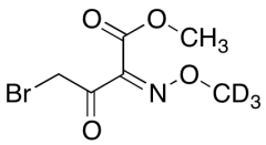 (2Z)-Methyl 4-Bromo-2-(methoxyimino)-3-oxo-butanoic Acid Ester-d3