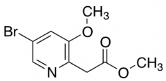 Methyl 2-(5-Bromo-3-methoxypyridin-2-yl)Acetate