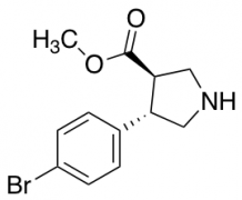 Trans-Methyl 4-(4-Bromophenyl)Pyrrolidine-3-Carboxylate