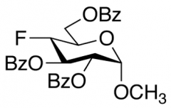 Methyl 4-Deoxy-4-fluoro-&alpha;-D-glucose Tribenzoate