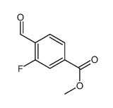 Methyl 3-fluoro-4-formylbenzoate