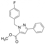Methyl 1-(4-Fluorobenzyl)-3-phenyl-1H-pyrazole-5-carboxylate