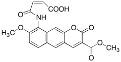 Methyl 8-Methoxy-6,7-benzocoumarin-3-carboxylate N-4-Oxobut-2-enoic Acid