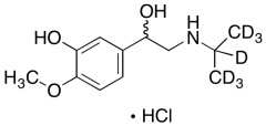 p-O-Methyl-isoproterenol-d7 Hydrochloride