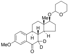 3-O-Methyl 6-Keto 17&beta;-Estradiol-d2 17-O-Tetrahydropyran