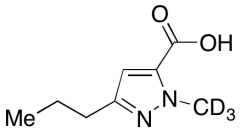 1-Methyl-3-propyl-1H-pyrazole-5-carboxylic Acid-d3