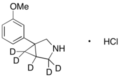 1-(3-Methoxyphenyl)-3-azabicyclo[3.1.0]hexane Hydrochloride-d5