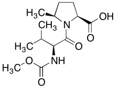 (2R-5R)-1-((S)-2(Methyoxycarbonylamino)-3-methylbutonyl)-5-methylpyrrolidine-2-carboxylic 