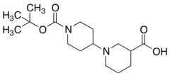 1-[1-[(2-Methylpropan-2-yl)oxycarbonyl]piperidin-4-yl]piperidine-3-carboxylic Acid