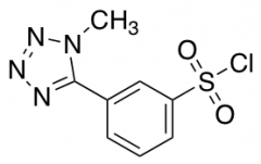 3-(1-Methyl-1H-1,2,3,4-tetrazol-5-yl)benzene-1-sulfonyl Chloride
