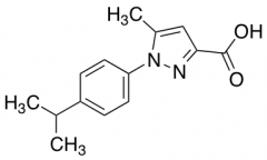 5-Methyl-1-[4-(propan-2-yl)phenyl]-1H-pyrazole-3-carboxylic Acid