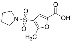 5-Methyl-4-(pyrrolidine-1-sulfonyl)furan-2-carboxylic Acid