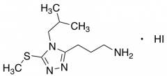 3-[4-(2-Methylpropyl)-5-(methylsulfanyl)-4H-1,2,4-triazol-3-yl]propan-1-amine Hydroiodide