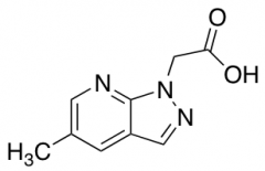 (5-Methyl-1H-pyrazolo[3,4-b]pyridin-1-yl)acetic Acid