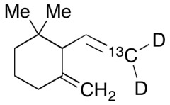 2-Ethenyl-1,1-dimethyl-3-methylenecyclohexane-D2,13C