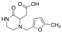 {1-[(5-Methyl-2-furyl)methyl]-3-oxo-2-piperazinyl}acetic Acid