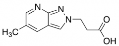 3-(5-Methyl-2H-pyrazolo[3,4-b]pyridin-2-yl)propanoic Acid