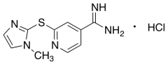 2-[(1-Methyl-1H-imidazol-2-yl)sulfanyl]pyridine-4-carboximidamide Hydrochloride