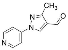 3-Methyl-1-(pyridin-4-yl)-1H-pyrazole-4-carbaldehyde