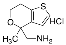 {4-methyl-4H,6H,7H-thieno[3,2-c]pyran-4-yl}methanamine hydrochloride