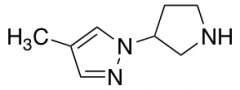 4-methyl-1-(pyrrolidin-3-yl)-1H-pyrazole