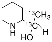 &alpha;-Methyl-2-piperidinemethanol-13C2