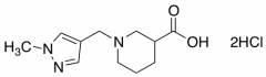 1-[(1-methyl-1H-pyrazol-4-yl)methyl]piperidine-3-carboxylic acid