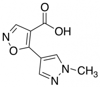 5-(1-methyl-1H-pyrazol-4-yl)-1,2-oxazole-4-carboxylic acid