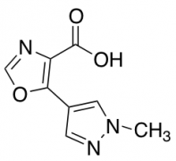 5-(1-methyl-1H-pyrazol-4-yl)-1,3-oxazole-4-carboxylic acid