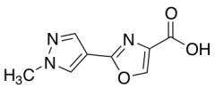 2-(1-methyl-1H-pyrazol-4-yl)-1,3-oxazole-4-carboxylic acid