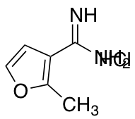 2-Methylfuran-3-carboximidamide Hydrochloride