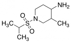 3-methyl-1-(propane-2-sulfonyl)piperidin-4-amine