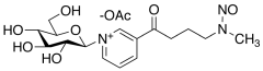 4-(Methylnitrosamino)-1-(3-pyridyl)-1-butanone &beta;-D-Glucoside, Acetate Salt