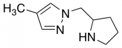 4-methyl-1-(pyrrolidin-2-ylmethyl)-1H-pyrazole