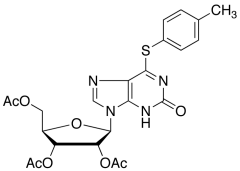 6-[(4-Methylphenyl)thio]-2-oxo-9-(2&rsquo;,3&rsquo;,5&rsquo;-tri-O-acetyl-&