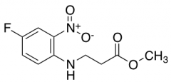 methyl 3-[(4-fluoro-2-nitrophenyl)amino]propanoate