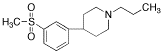 4-(3-Methylsulfonylphenyl)-1-propylpiperidine