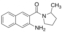 3-(2-methylpyrrolidine-1-carbonyl)naphthalen-2-amine