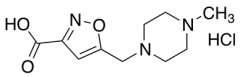 5-[(4-methylpiperazin-1-yl)methyl]-1,2-oxazole-3-carboxylic acid hydrochloride