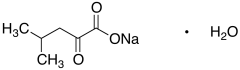 4-Methyl-2-oxovaleric Acid Sodium Salt Monohydrate