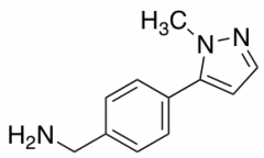 [4-(1-methyl-1H-pyrazol-5-yl)phenyl]methanamine