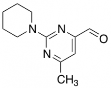 6-methyl-2-(piperidin-1-yl)pyrimidine-4-carbaldehyde