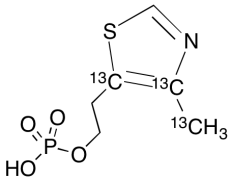 4-Methyl-5-(2-phosphorylethyl)thiazole-13C3.