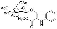 Methyl-3-O-tetra-acetyl-&beta;-glucosidoxyindole-2-carboxylate
