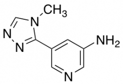 5-(4-methyl-4H-1,2,4-triazol-3-yl)pyridin-3-amine