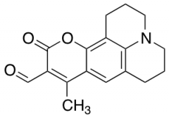8-Methyl-10-oxo-2,3,5,6-tetrahydro-1H,4H,10H-11-oxa-3a-aza-benzo[de]anthracene-9-carbaldeh