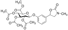 3-Methyl-5-phenyl-2-oxazolidinone &beta;-D-Glucuronide Triacetate (Mixture of Diastere