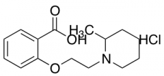 2-[2-(2-methylpiperidin-1-yl)ethoxy]benzoic acid hydrochloride